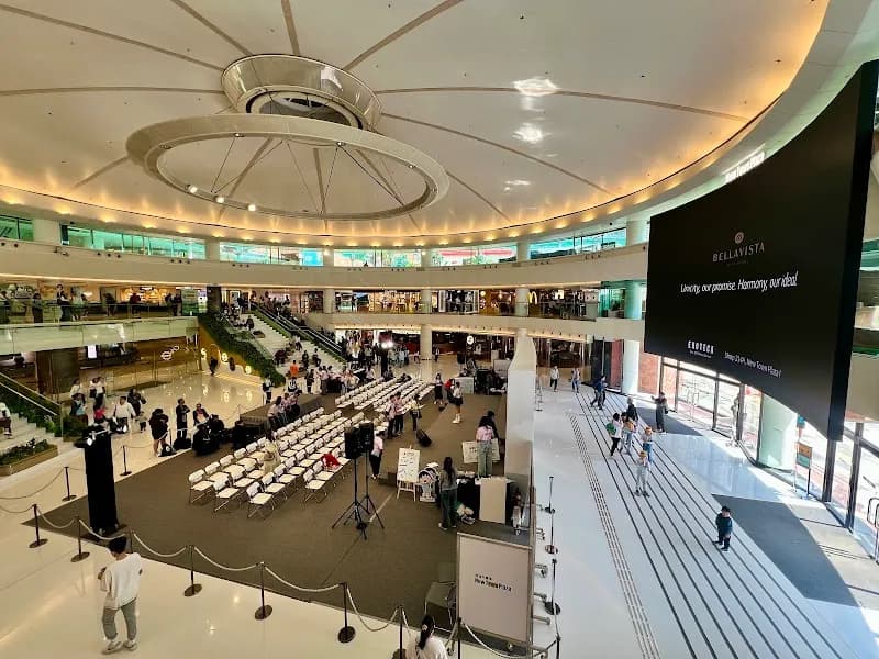 View of New Town Plaza in Sha Tin, HK