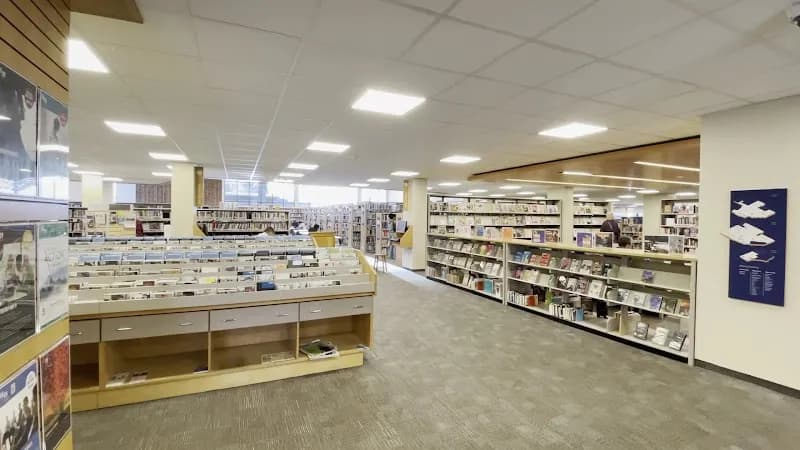 View of New Westminster Public Library in New Westminster, BC