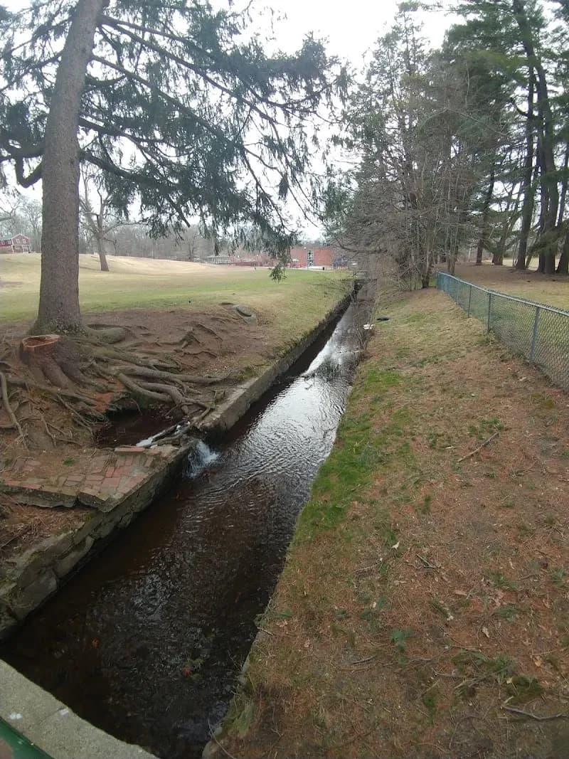 View of Newton Centre Playground in Newton, MA