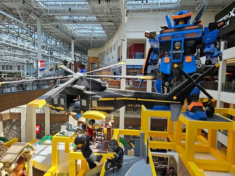 View of Nickelodeon Universe in Fort Worth, TX