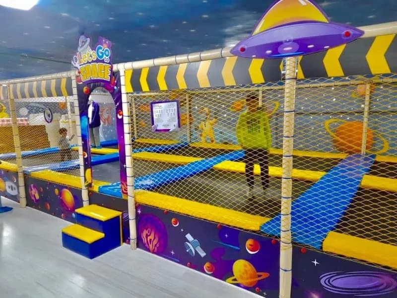 View of Nile Street Playground in Mohandessin, Cairo