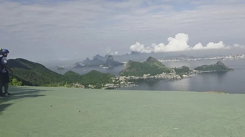 View of Niterói City Park in Niterói, RJ