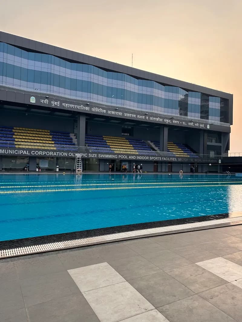 View of NMMC Swimming Pool in Vashi, MH