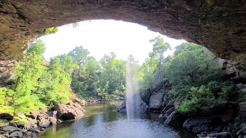 View of Noccalula Falls Park & Campground in Gadsden, AL