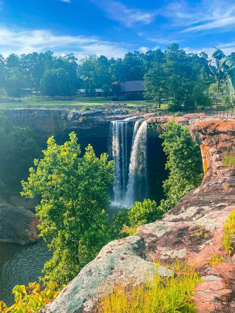 View of Noccalula Falls Park & Campground in Gadsden, AL