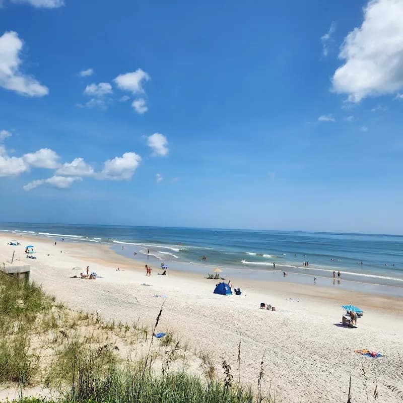 View of North Beach Park in Jacksonville Beach, FL