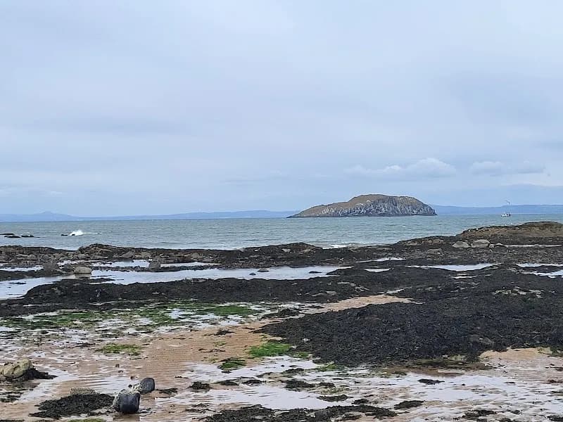 View of North Berwick Law in North Berwick, Scotland