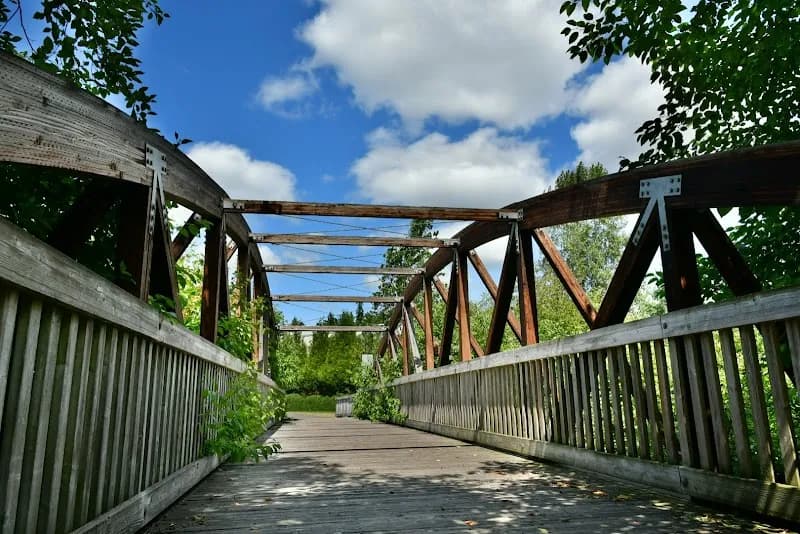 View of North Creek Trail in Bothell, WA