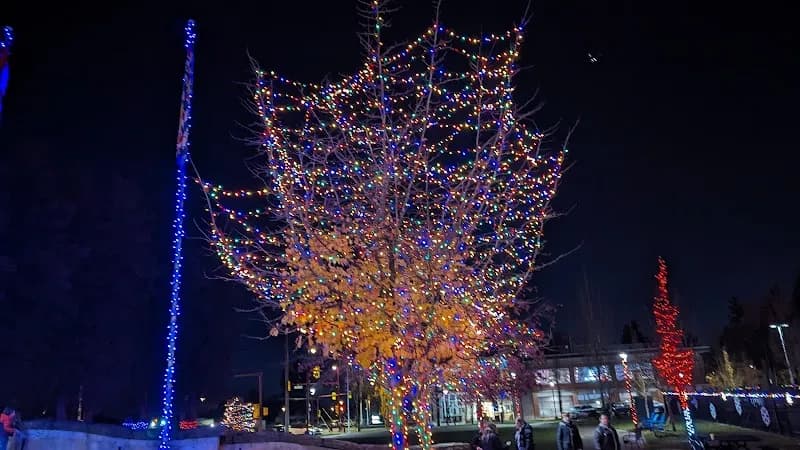 View of North Delta Recreation Centre in North Delta, BC