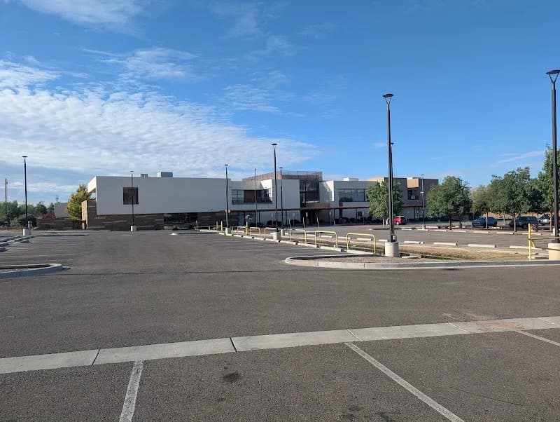 View of North Domingo Baca Multigenerational Center in North Domingo Baca, NM