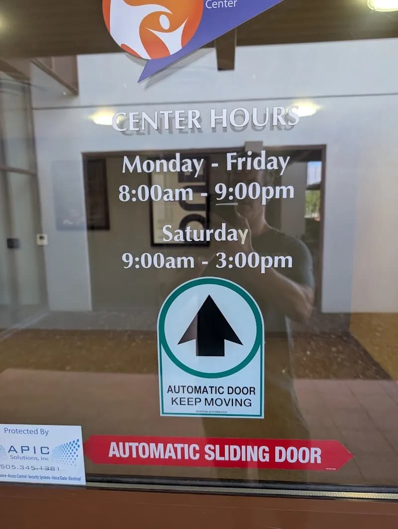 View of North Domingo Baca Multigenerational Center in North Domingo Baca, NM