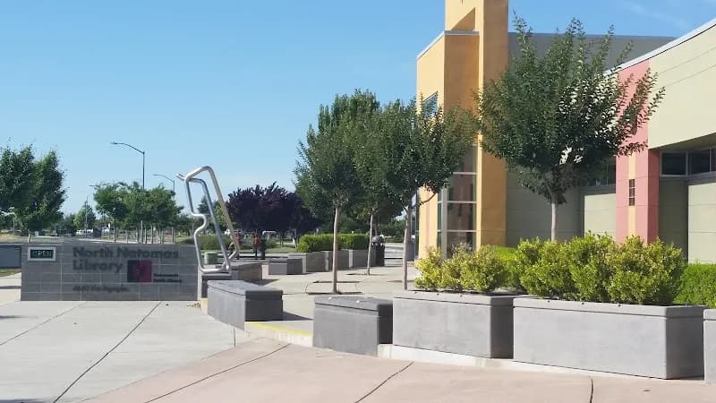 View of North Natomas Library in Natomas, CA