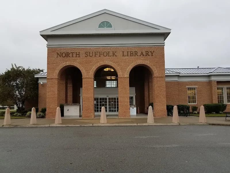 View of North Suffolk Library in Suffolk, VA