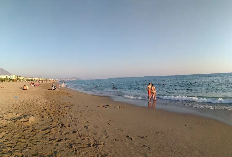 Oba Waterfront Promenade park in Alanya Oba, Antalya