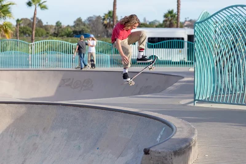View of Ocean Beach Athletic Area Robb Field in Ocean Beach, CA