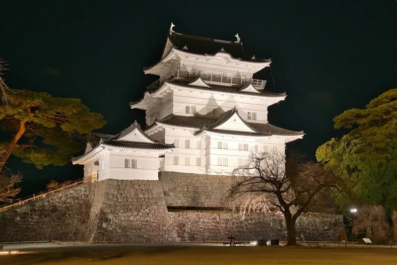 View of Odawara Castle in Odawara, Kanagawa