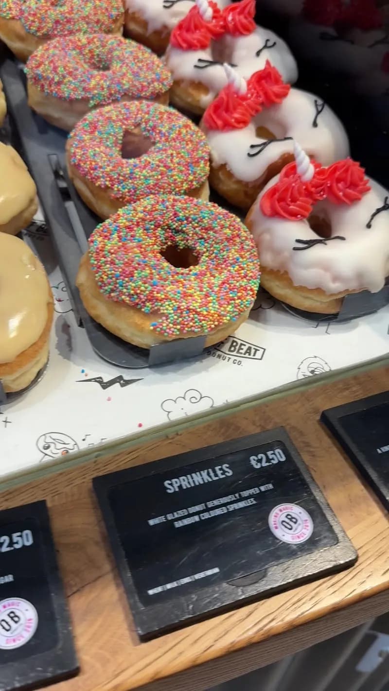 View of Offbeat Donut Co in Sutton, D