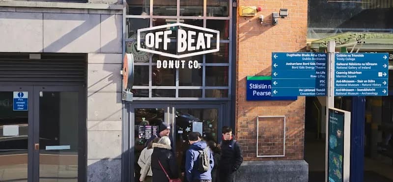 View of Offbeat Donut Co in Sutton, D