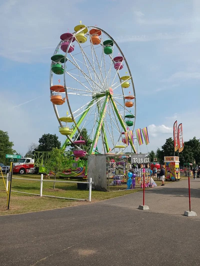 View of Ogemaw County Fair in Hillman, MI