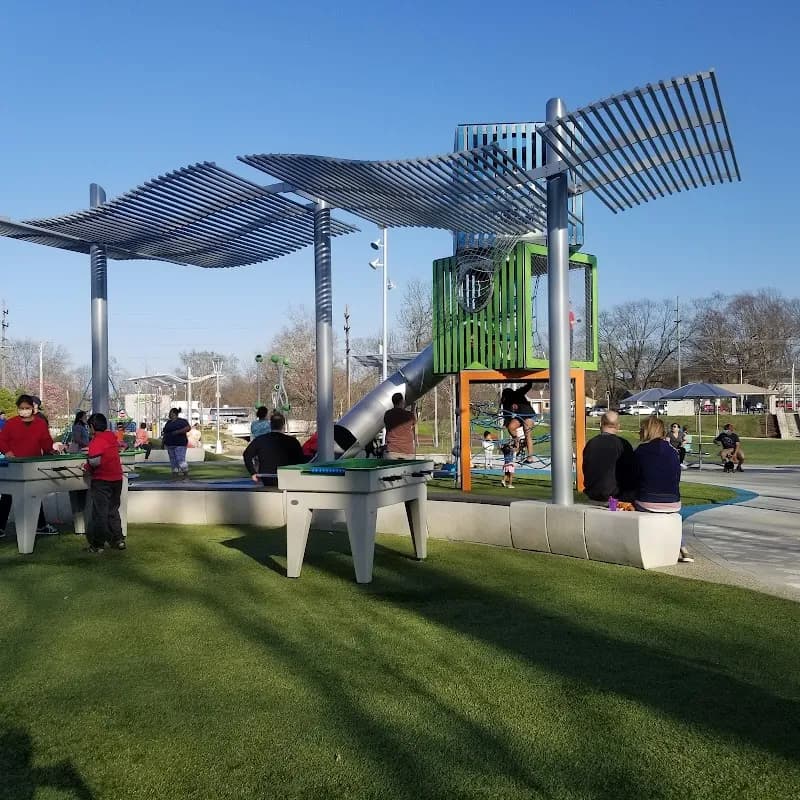 Old City Park park in Greenwood, IN