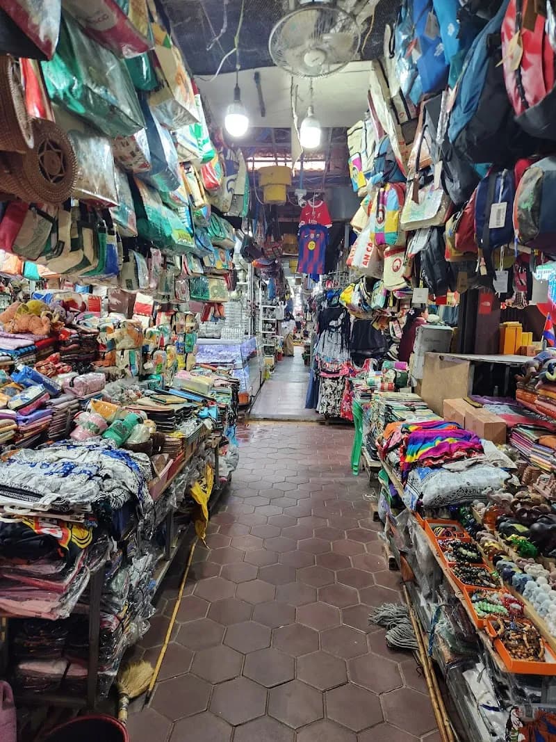 View of Old Market in Siem Reap, SR