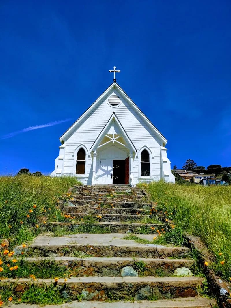 Old St. Hilary's Preserve nature preserve in Tiburon, CA