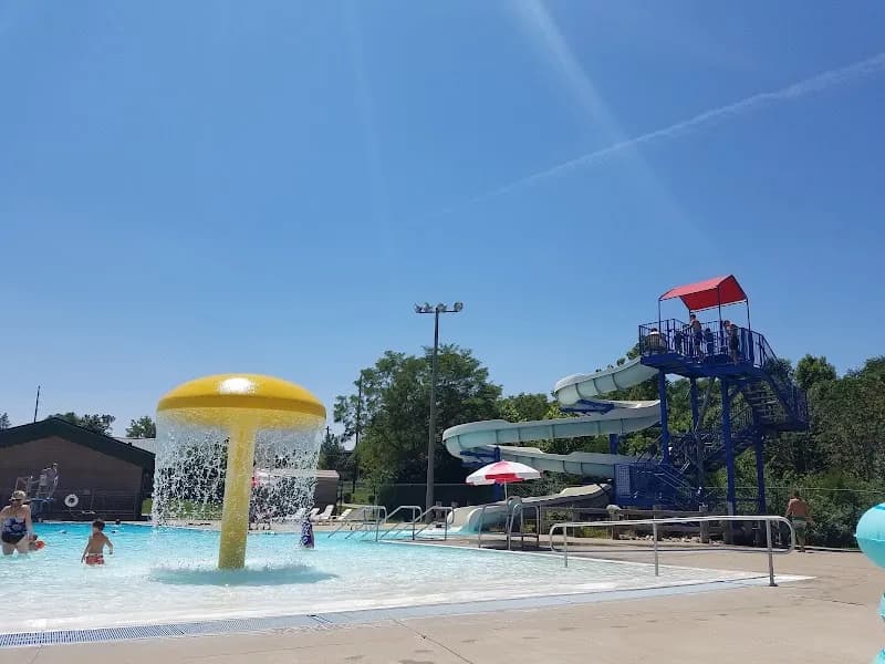 View of Oldham County Aquatic Center - John W. Black Aquatic Center in La Grange, KY