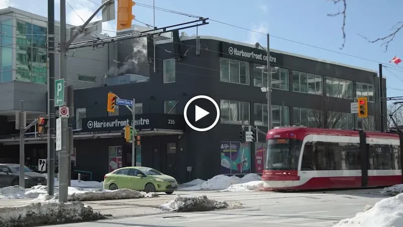 View of Ontario Science Centre in Toronto, ON