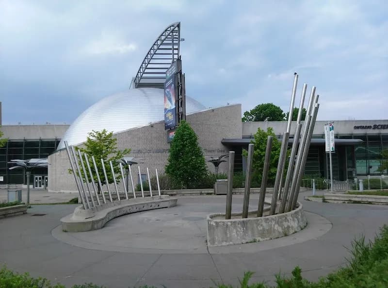 View of Ontario Science Centre in Toronto, ON