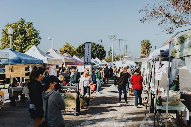 View of Orange Home Grown Farmers & Artisans Market in Santa Ana, CA