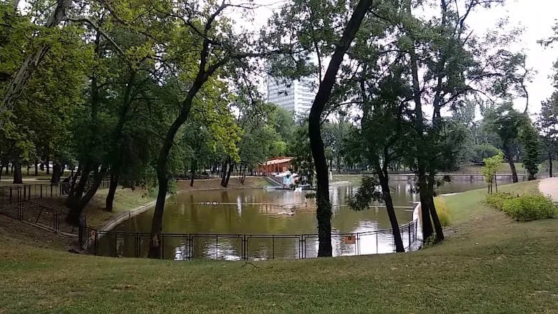 View of Orczy Garden in Budapest, BUD