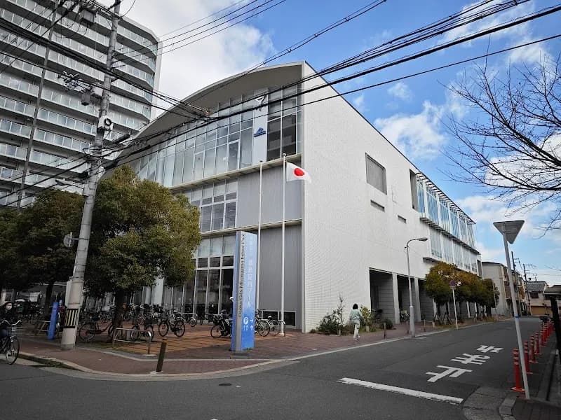 View of Osaka City Miyakojima Indoor Swimming Pool in Shimamoto, Osaka