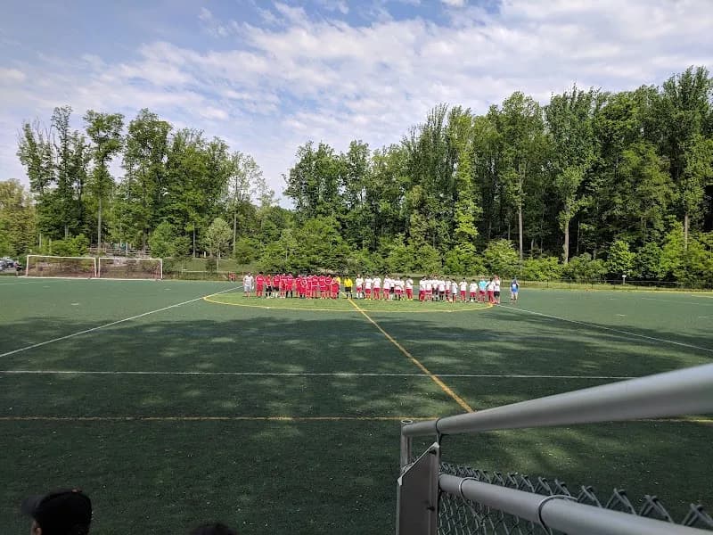 View of Ossian Hall Park in Annandale, VA