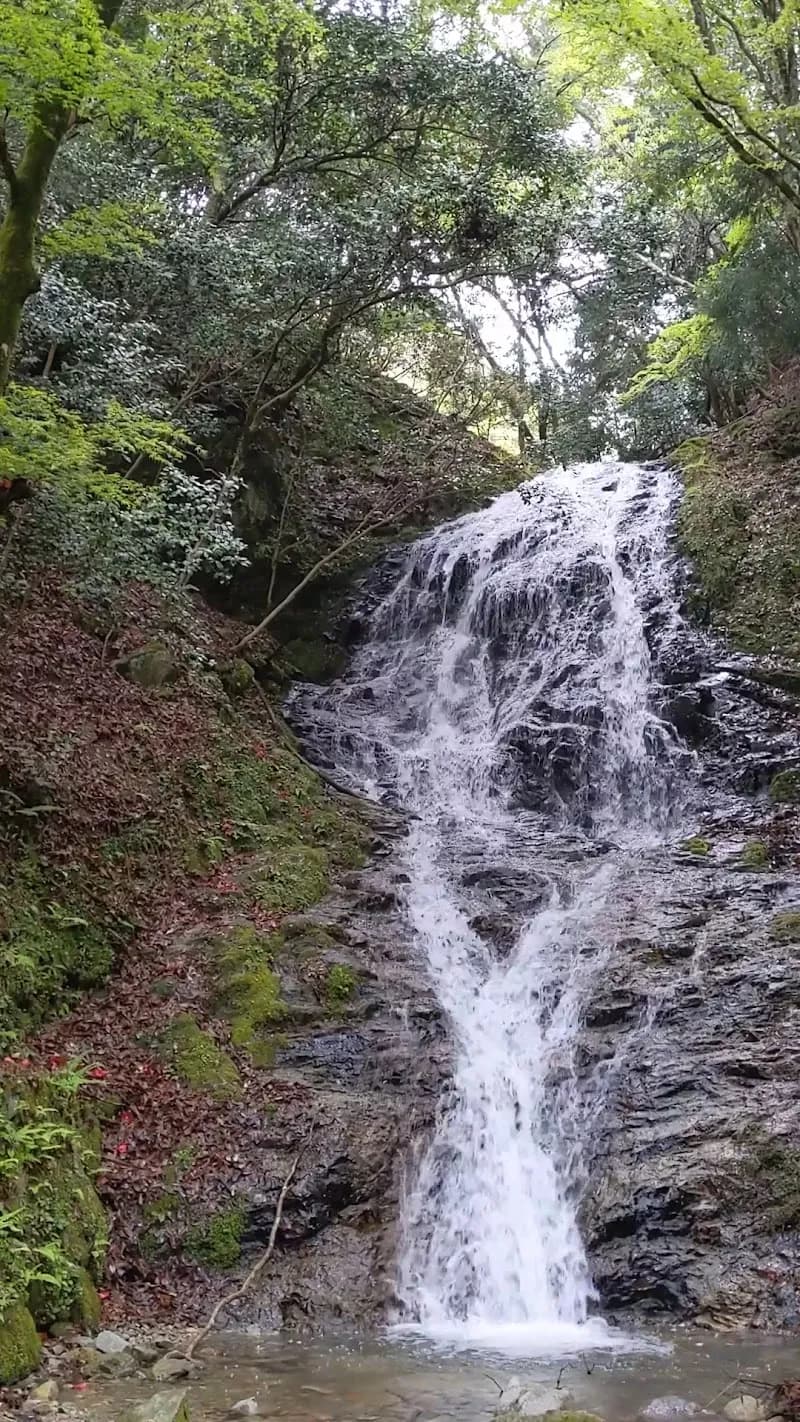 View of Otonashi waterfall in Ohara, KYO