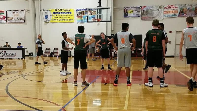 View of Oviedo Gymnasium/Aquatic Facility - Building Hours Only; Check Website for Pool Hours in Oviedo, FL
