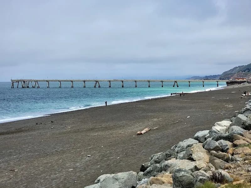 View of Pacifica Municipal Pier in Pacifica, CA