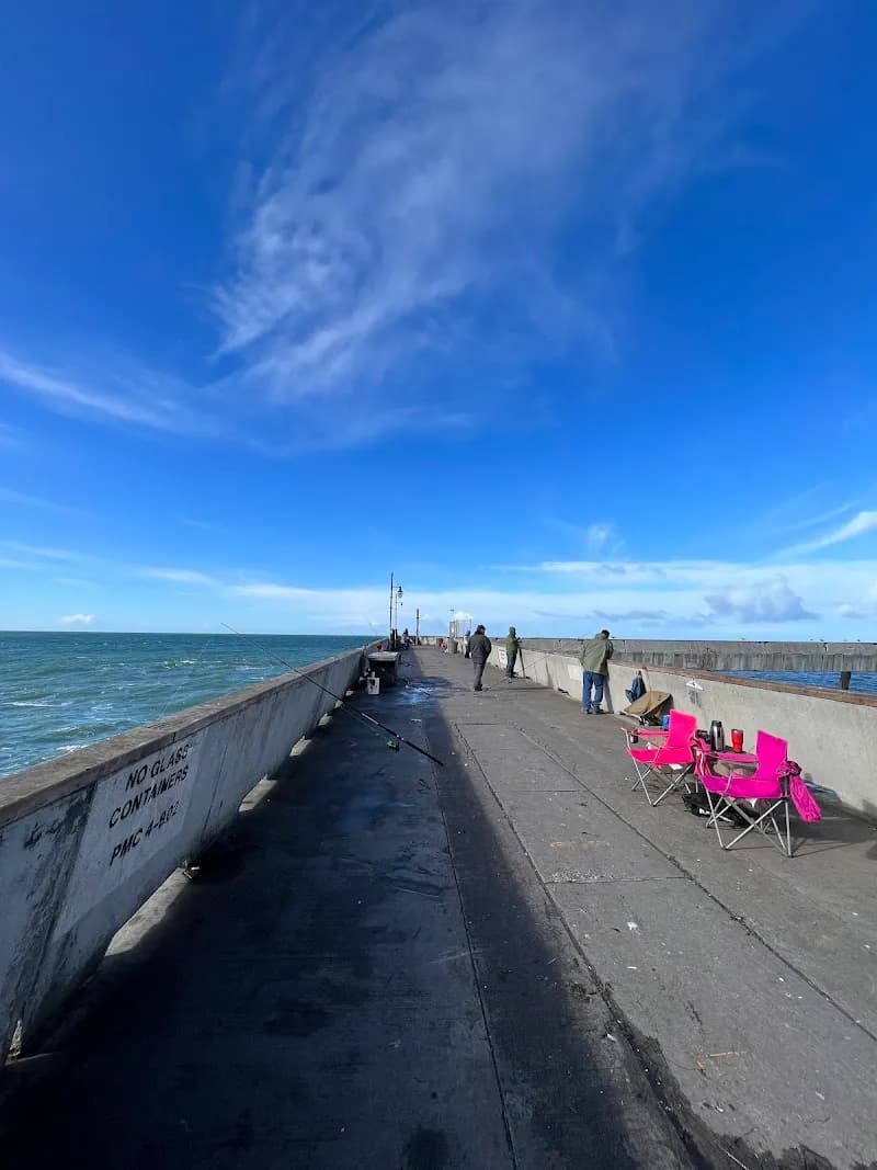 View of Pacifica Municipal Pier in Pacifica, CA