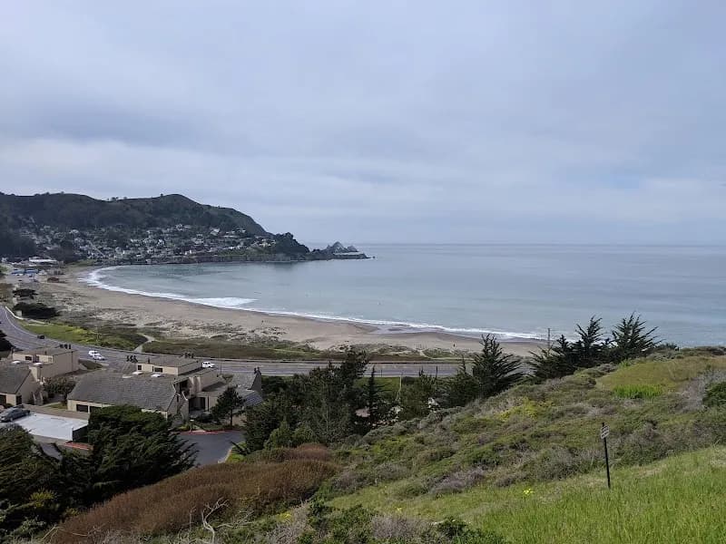View of Pacifica State Beach in Pacifica, CA
