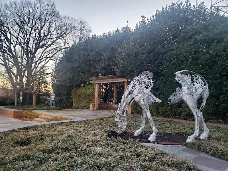 View of Page-Walker Arts & History Center in Cary, NC
