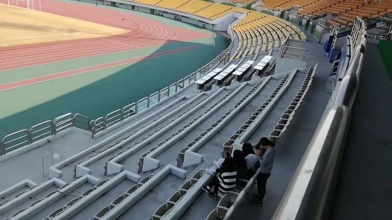 View of Paju Stadium in Paju, GG