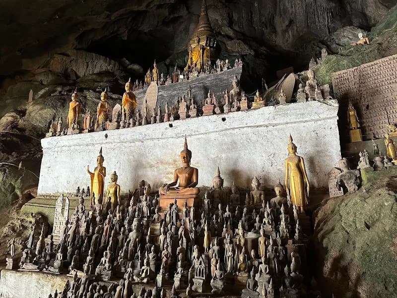 View of Pak Ouv Caves in Luang Prabang, LP