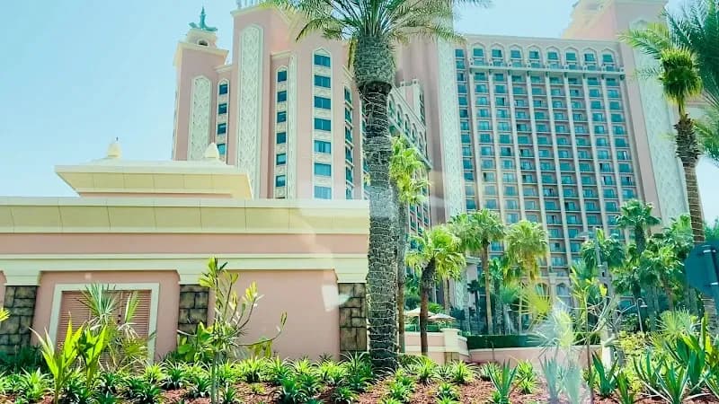 View of Palm Jumeirah Boardwalk in Palm Jumeirah, Dubai
