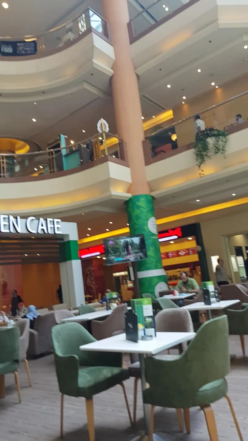 View of Palms Garden Cafe in Nasr City, Cairo