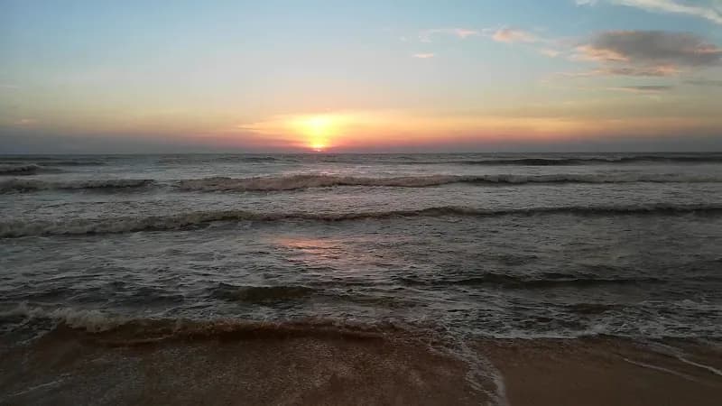 View of Panadura Beach in Panadura, WP