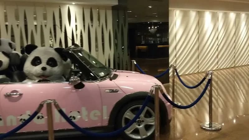 View of Panda Hotel in Tsuen Wan, HK