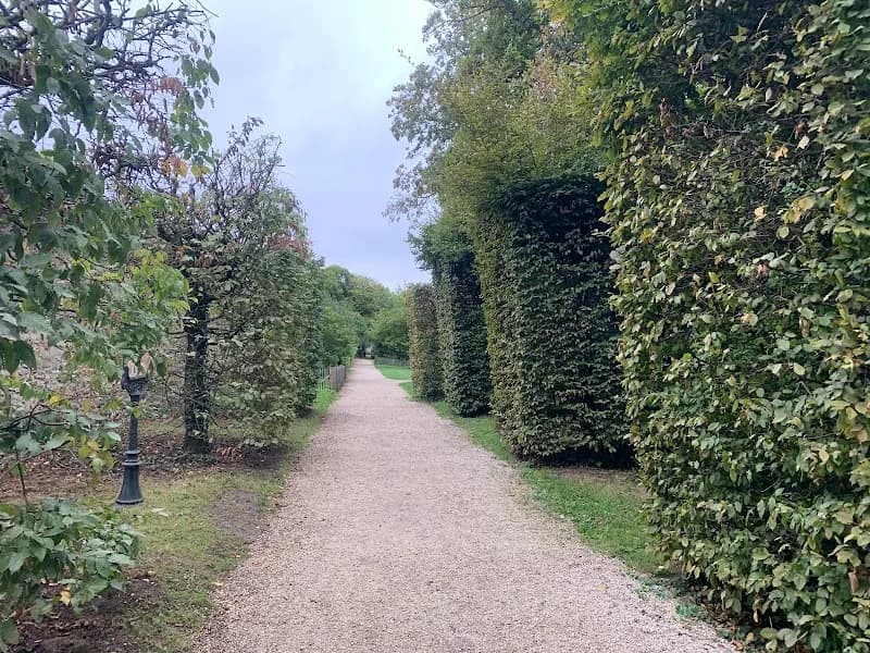 View of Parc Balbi in Versailles, IDF