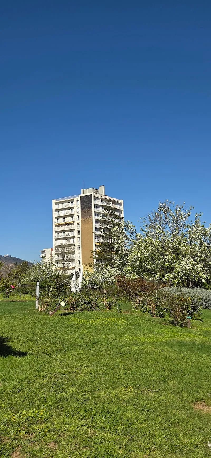 View of Parc de Cervantes in Esplugues de Llobregat, CT