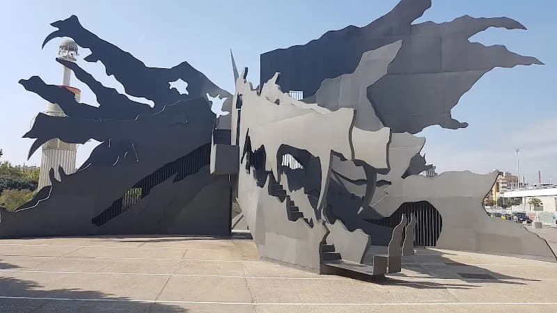 View of Parc de l'Espanya Industrial in Barcelona, CT