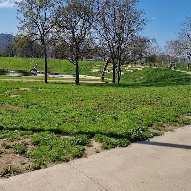 View of Parc del Llobregat in Sant Feliu de Llobregat, CT