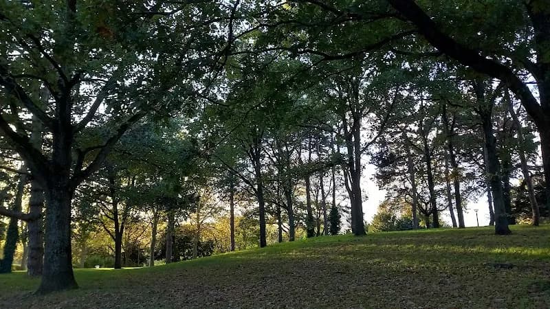 View of Parc des Loges in Evry, IDF